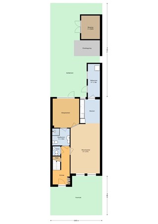 Floorplan - Kubboot 7, 3751 ZJ Bunschoten-Spakenburg